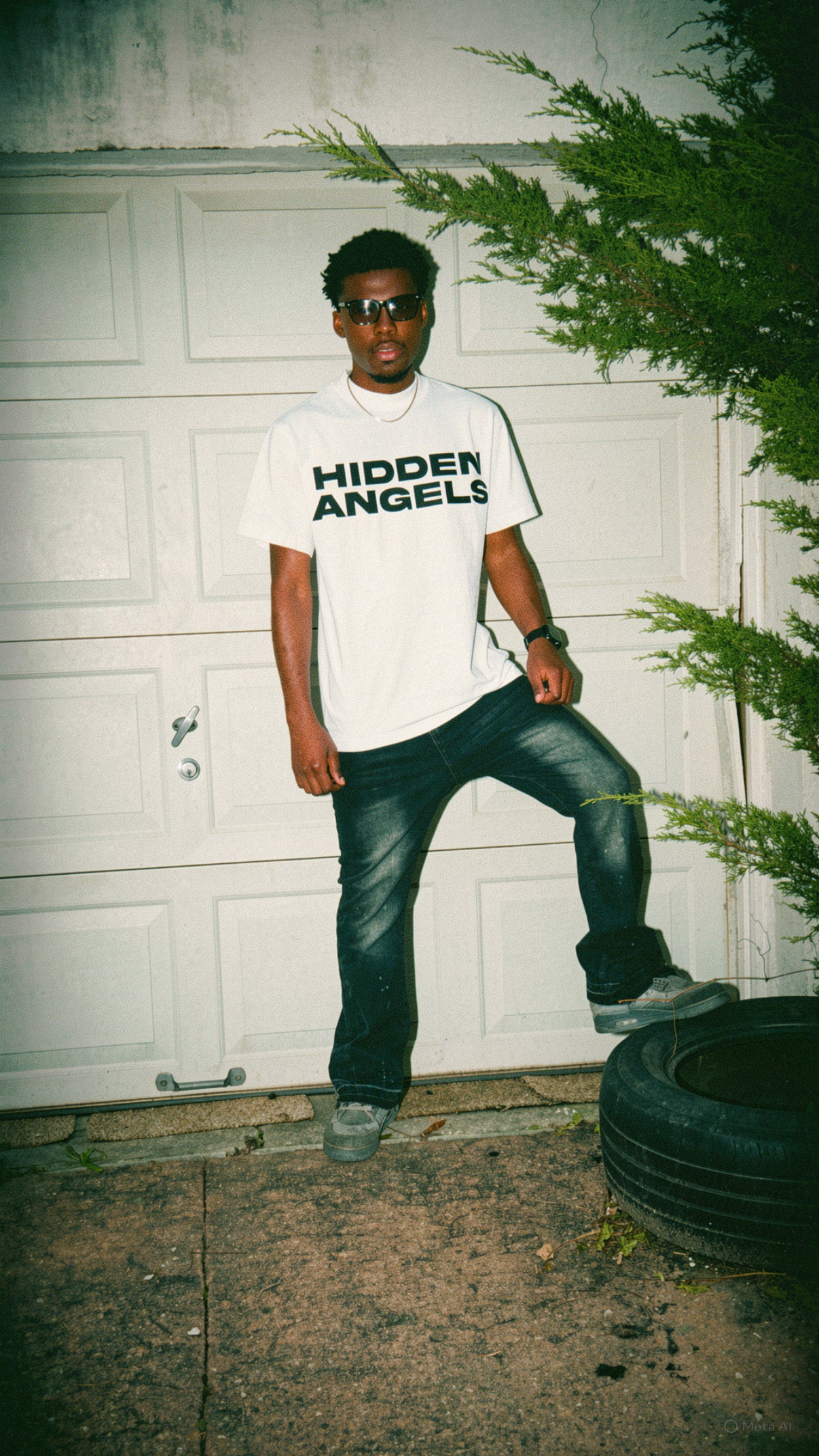 HA CORE TEE WHITE
