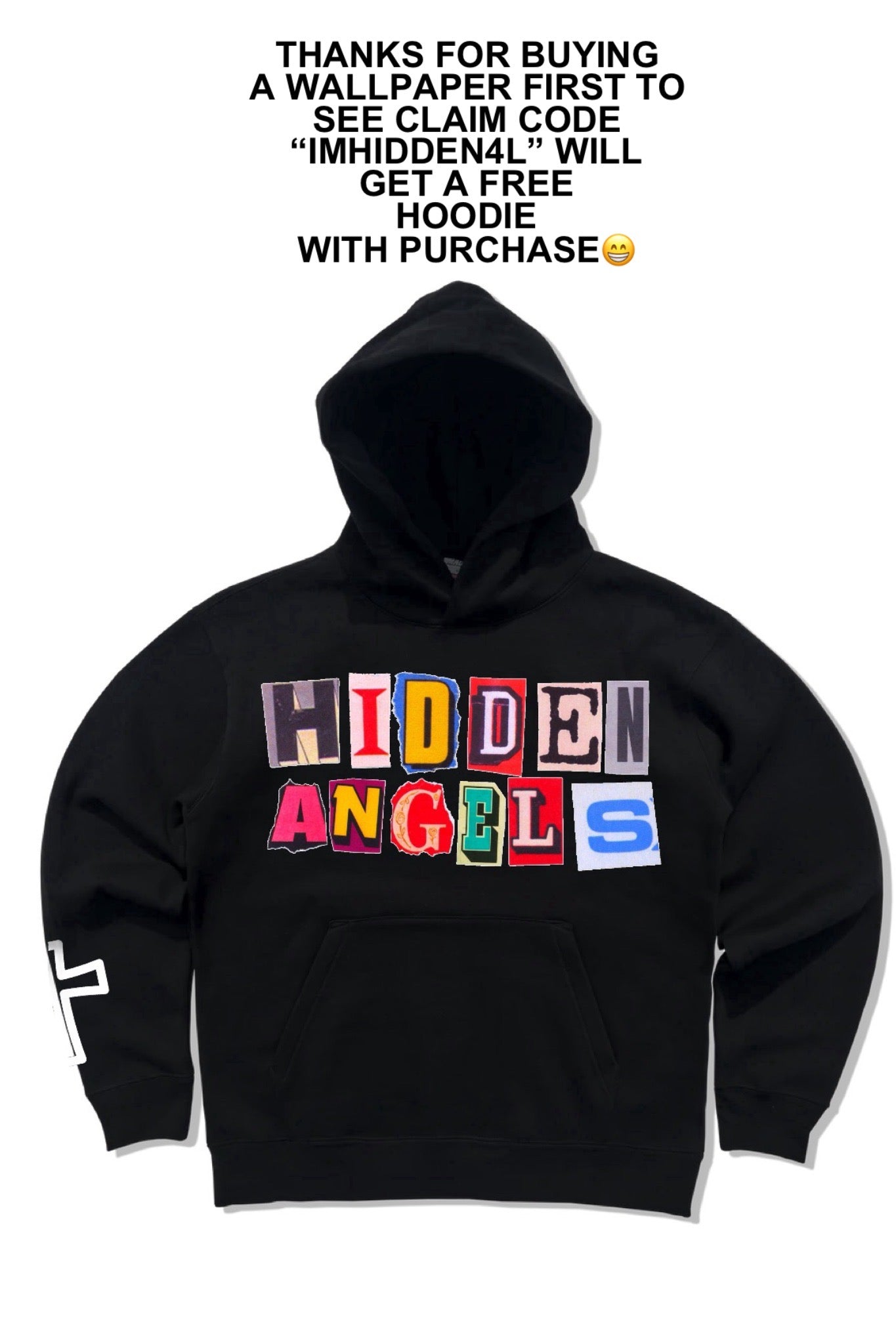 HIDDEN ANGELS WALLPAPER SET