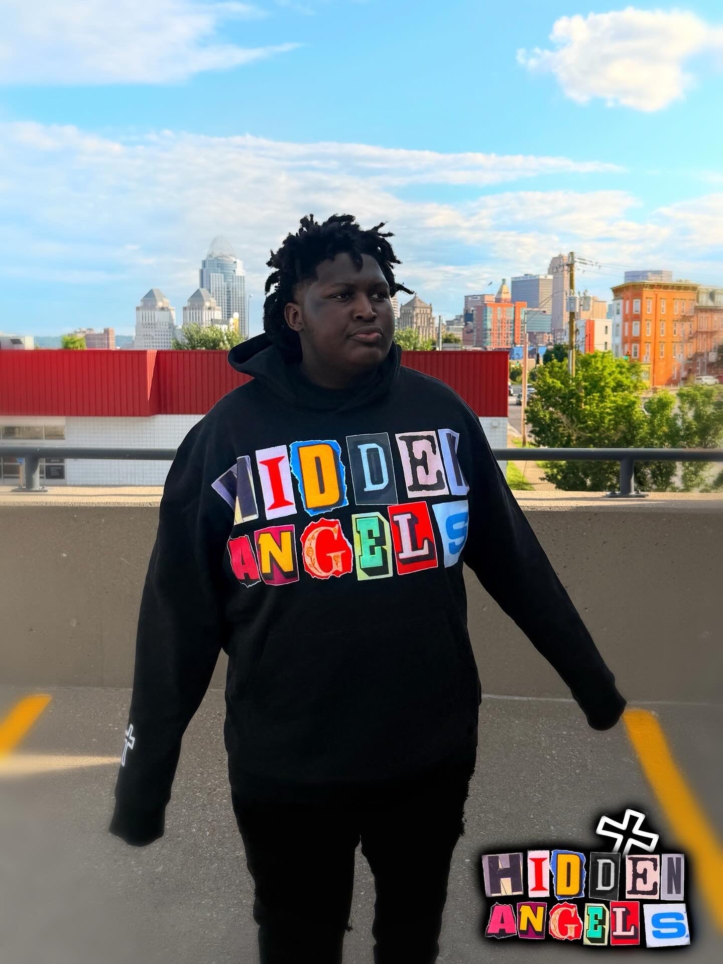 "NEWSPAPER" HOODIE
